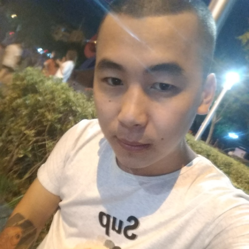 一人夜的照片