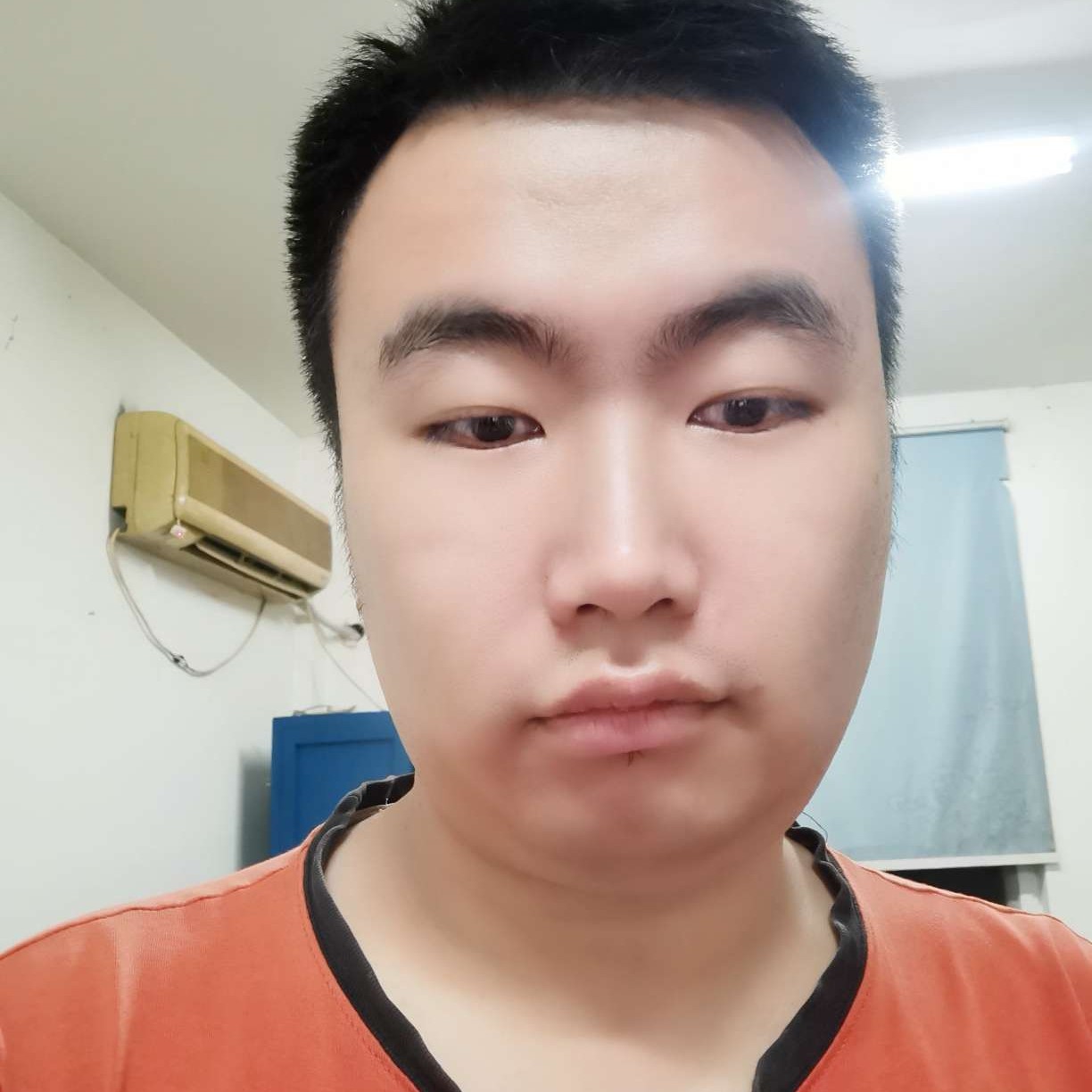 老实的大傻子的照片