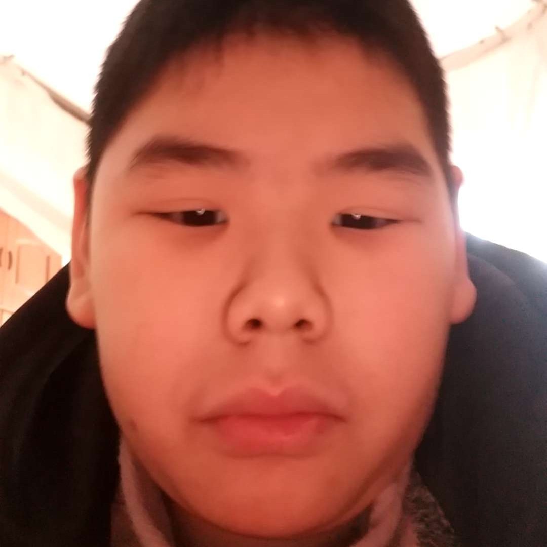 落霞那搞怪的照片