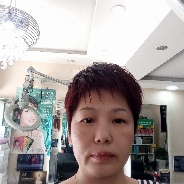 秀发满意的照片