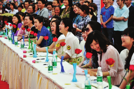 相亲会成选秀会 相亲会成选秀会