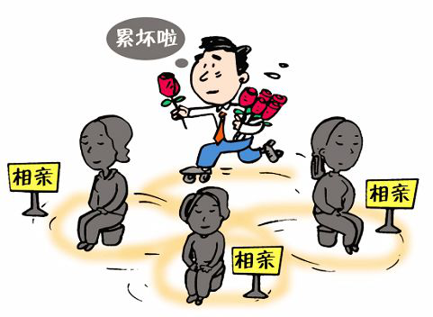 临近春节找对象忙 临近春节找对象忙
