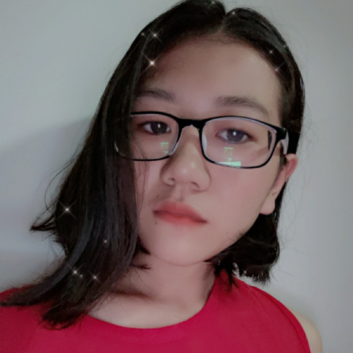 闪闪相许星月的照片