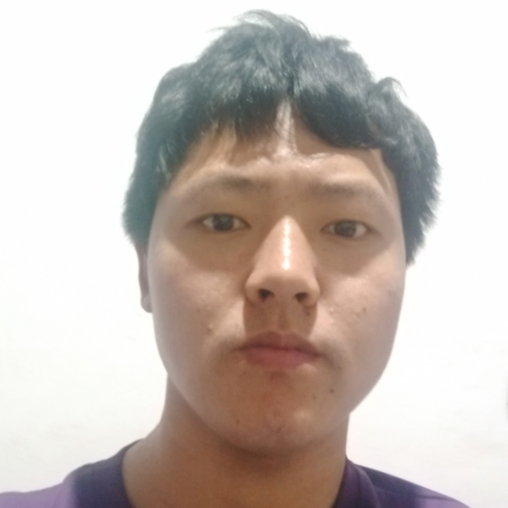 自然深拥秀发的照片