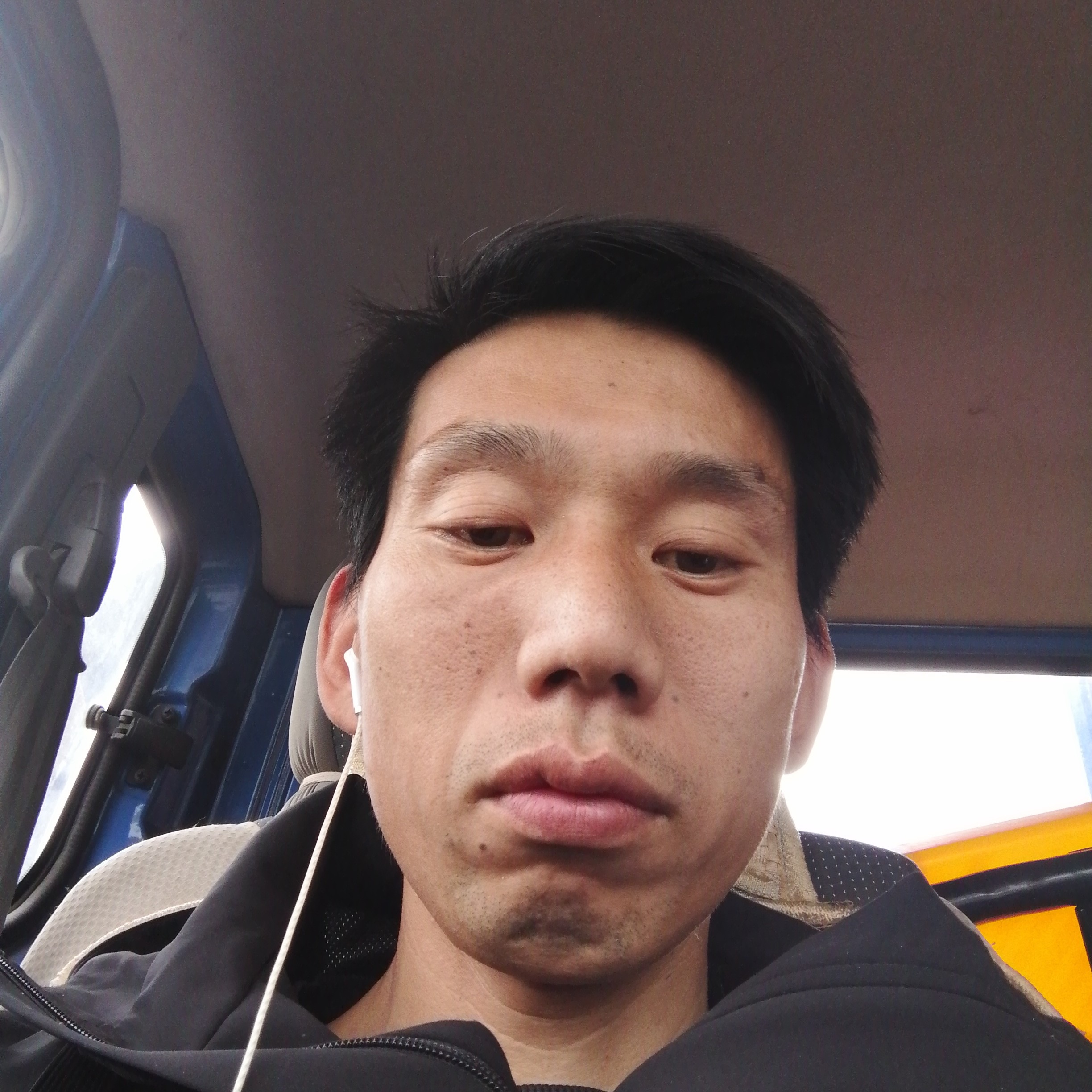 斑驳打手机的照片